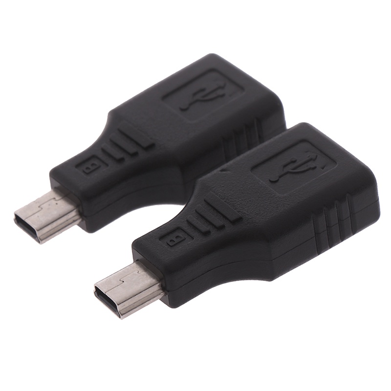 (LUCKID) Adapter Konverter otg usb 2.0 female Ke mini male