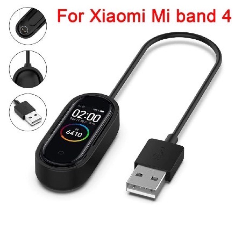 Cas Charger Xiaomi Mi Band 4 Mi band 3 Mi band 5 Usb Charging Smart Watch Jam Tangan Xiaomi