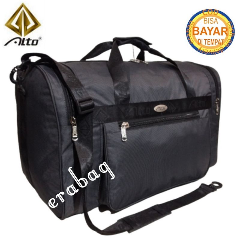 TAS PAKAIAN ALTO JUMBO HITAM TAS TRAVEL BAG SELEMPANG JINJING 856