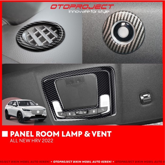 Panel Cover Mobil All New HRV 2022 Room Lamp &amp; Vent Dashboard