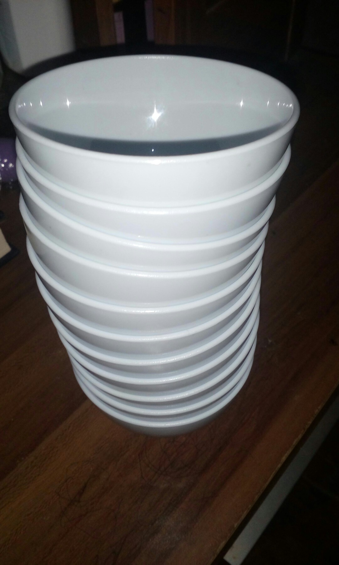 Mangkok Prasmanan Melamine Putih 3,5/ Mangkok Sup