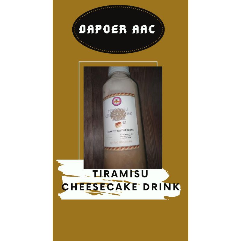 

TIRAMISU CHEESECAKE DRINK (250ML)