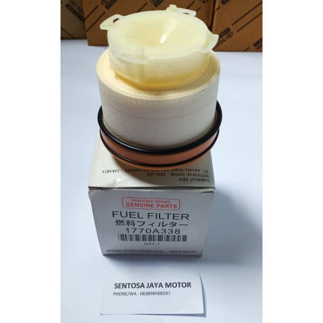 Fuel filter up / filter solar atas new pajero sport dan new  triton