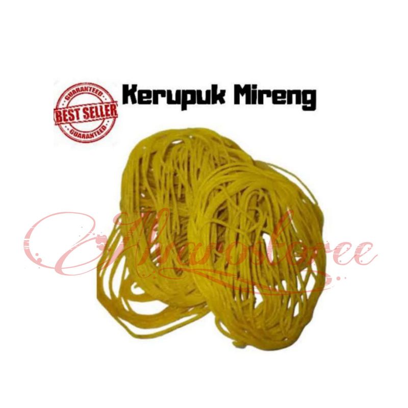 

Kerupuk mie reng mentah mie kuning