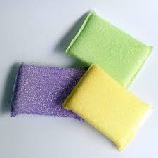 Spon cuci piring / Scouring pad rainbow / spons bantal warna