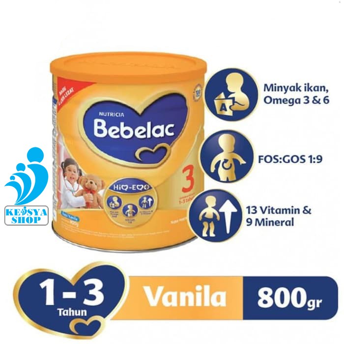 Susu Bebelac 3 dan 4 800gr dan 1000gr