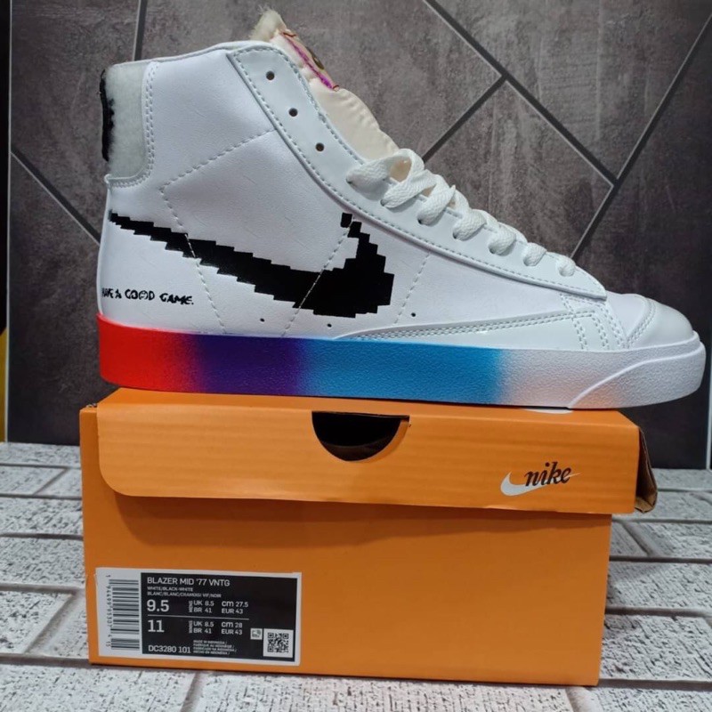 Nike blazer mid 77 have a good game