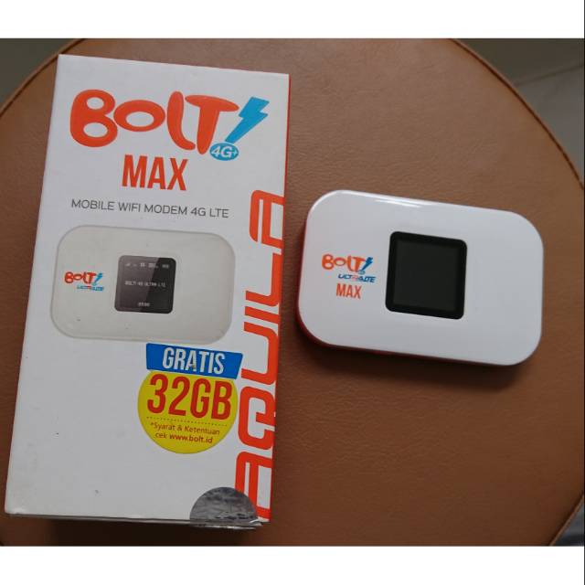 MODEM BOLT AQUILA 4G UNLOCK + LENGKAP PERDANA SMARTFREN UNLIMITED 
