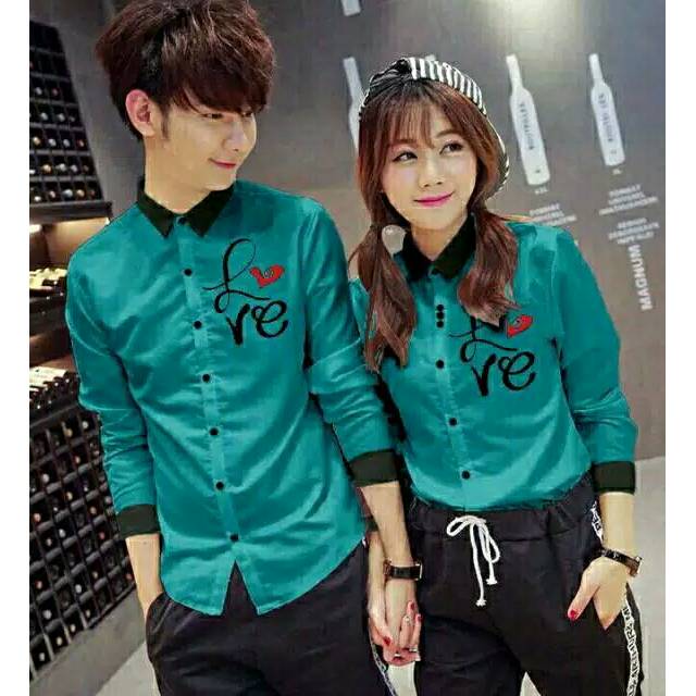 COUPLE KEMEJA LOVE