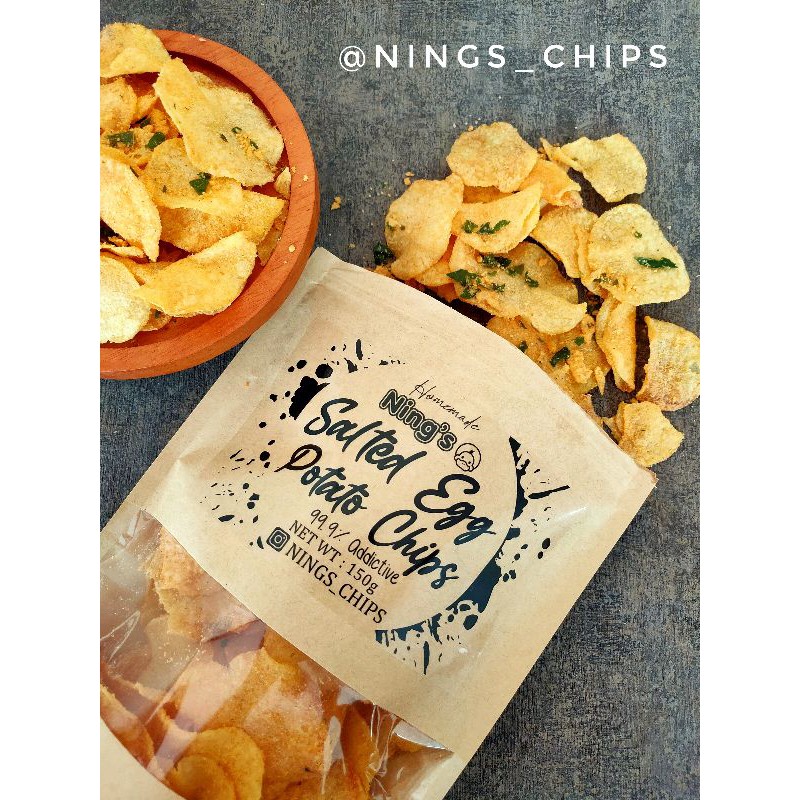 

Salted Egg Potato Chips