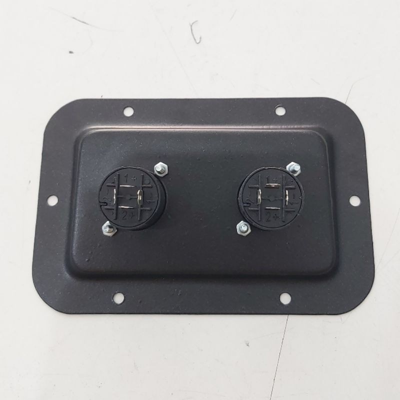 Terminal Box Speaker Plat Besi Speakon Spikon Kotak