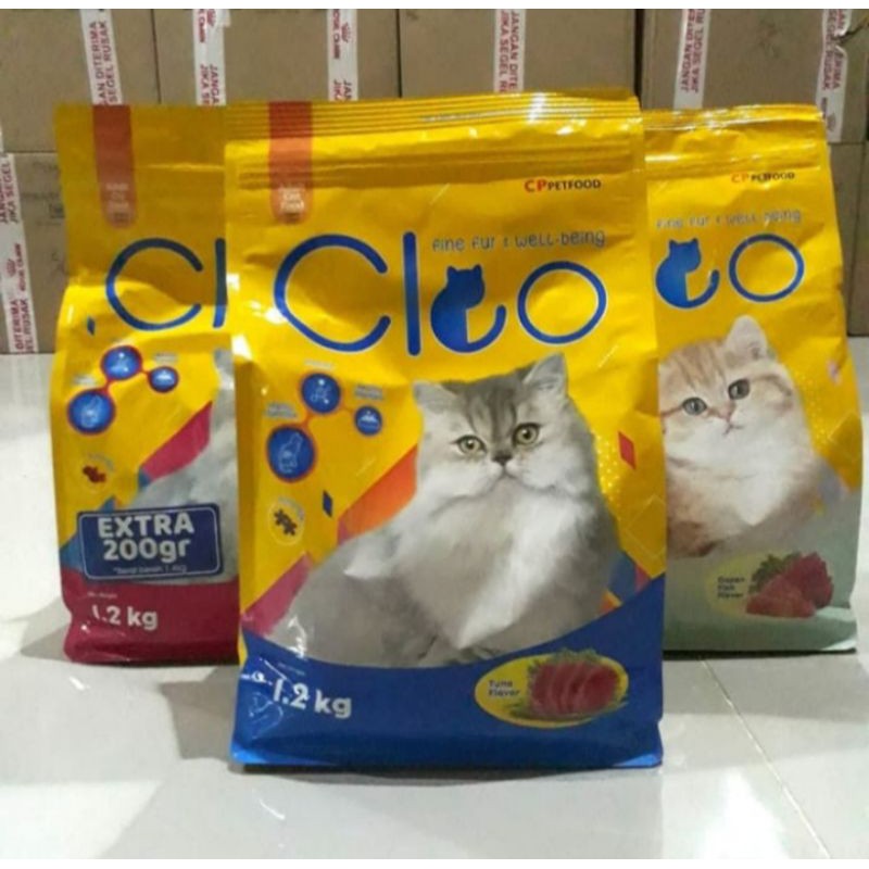 makanan kucing Cleo adult tuna 1,2 kg freshpack