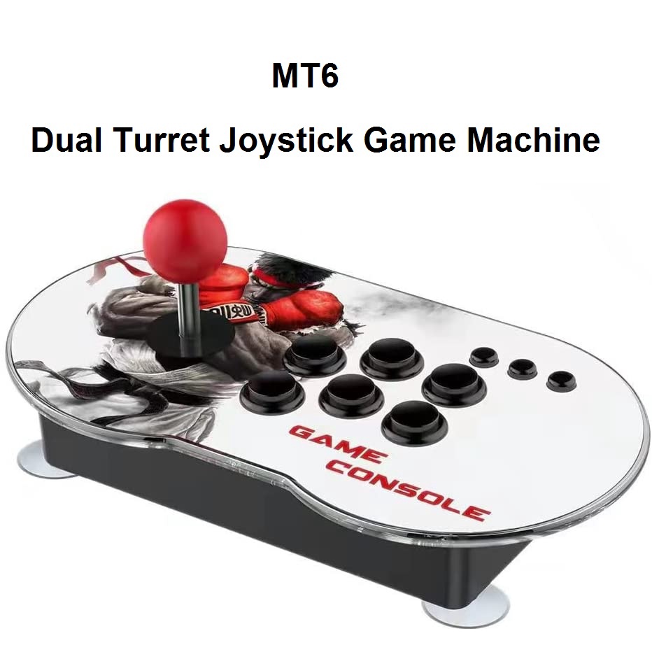 MT6 Dual Turret - Classic Retro TV Console Arcade Game Box 64GB