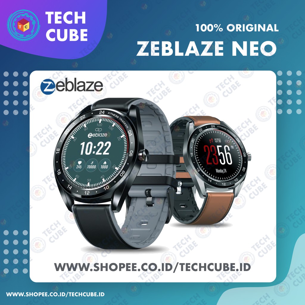 Zeblaze NEO IP67 Waterproof Heart Rate Smartwatch