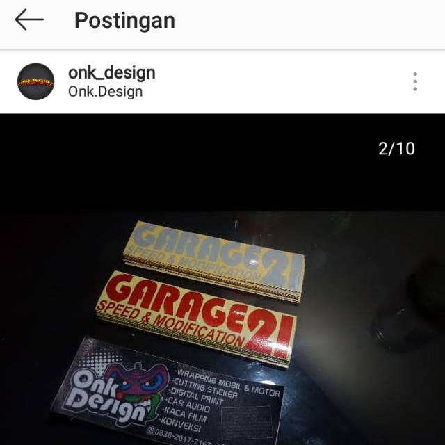 

cutting sticker stiker bebas desain printing waterproof label merk laminasi 69