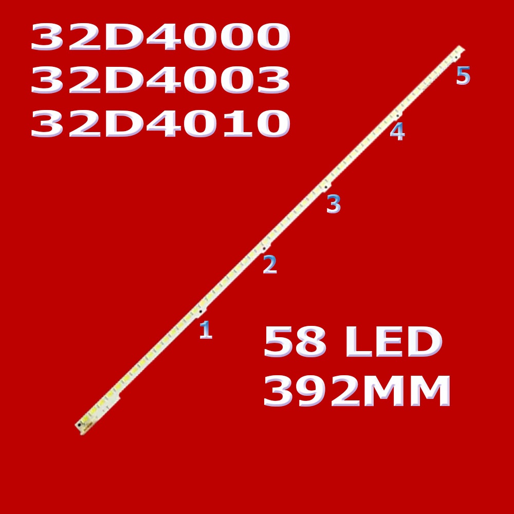 LED BACKLIGHT SAMSUNG UA32D5000 UA32D5500 UA32D5700 UA32D4000 UA32D4003 UA32D4010 32D5000 32D5500 32D5700 32D4000 32D