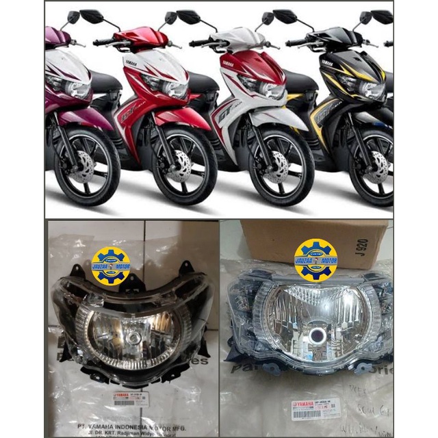 REFLEKTOR LAMPU DEPAN MIO SOUL GT 115 1KP ORIGINAL YAMAHA