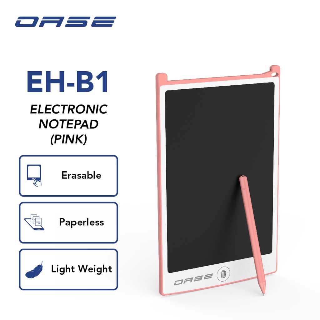 

OASE Electric Notepad EH-B1 Erasable Paperless Garansi Resmi