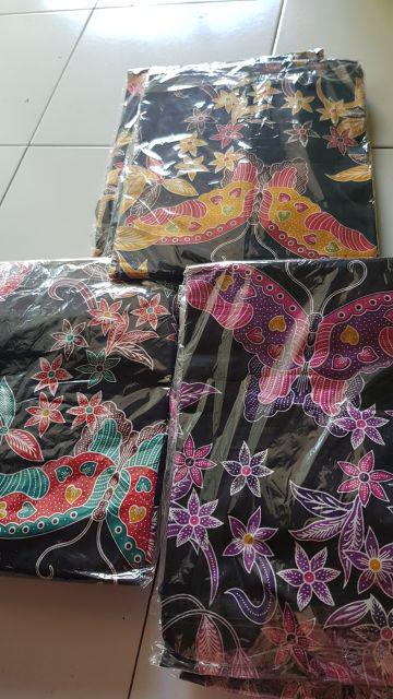 Tunik Batik Wanita Motif Hitam Manis