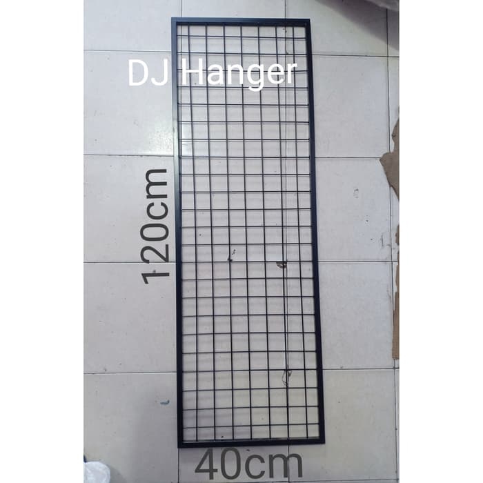 Jaring Ram Kotak Bingkai 40x120 &amp; 40 X100cm | Jaring ram aksesoris display