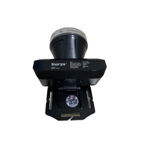 Surya Senter Kepala Super Terang LED SYH L155C LAMPU PUTIH 15Watt 250 Meter Tahan Hingga 15 JAM