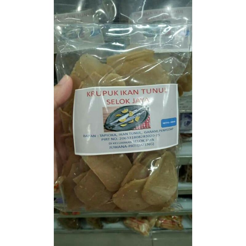 

KERUPUK IKAN TUNUL KHAS PATI