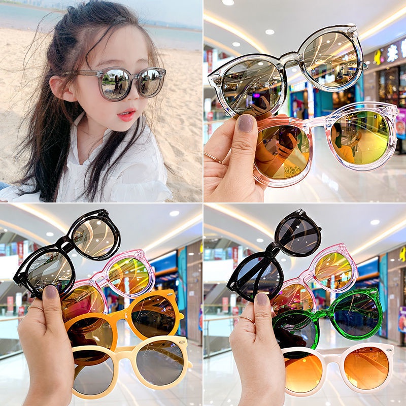 Gaya Kacamata Anak Laki Laki Cowok Cewek Perempuan Sunglasses Mirrored Glossy Mercury Keren Fashion Gaya Korean Asian Style