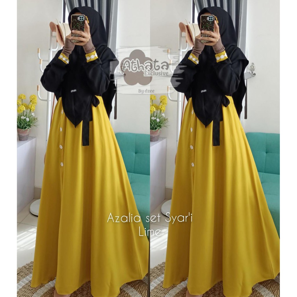 Azalia set Syar'i Matt Torino  gamis ORY Athata Exclusive by Dzee