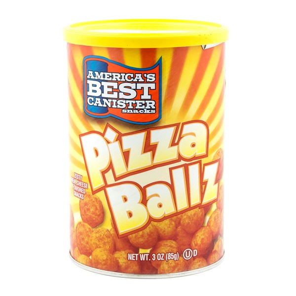 

America's Best Canister Snacks Pizza Ballz 85gr | American Pizza Balls