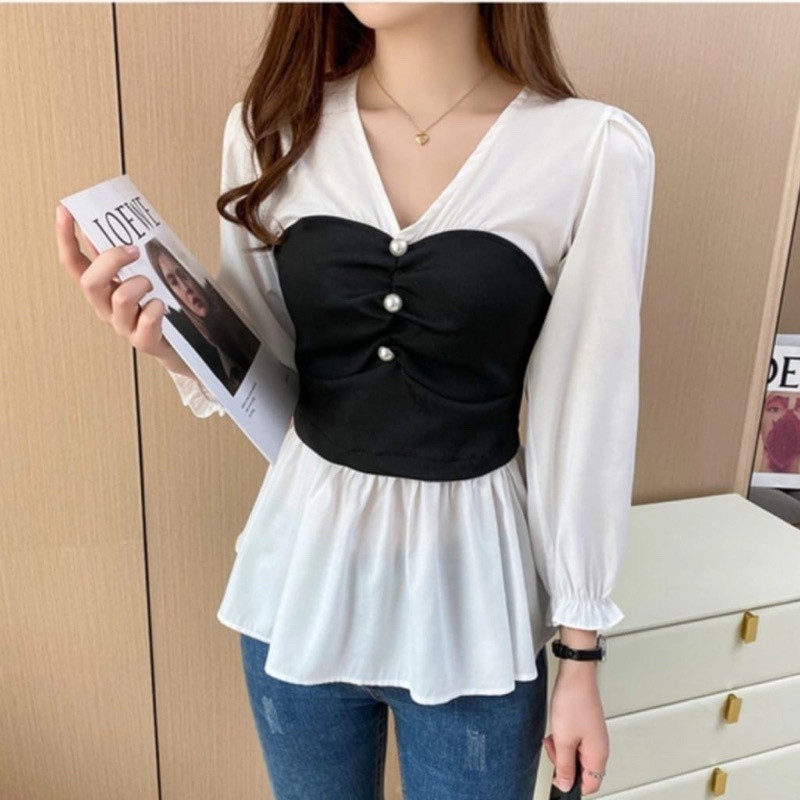 TM 2288 Atasan SAVERIO tops import