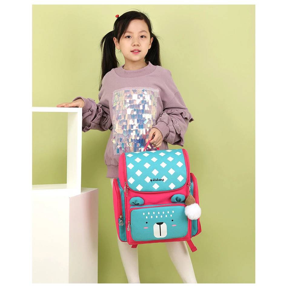 Tas Mochila Ransel Anak Sekolah Karakter Fashion Kids Backpack Cute Murah Batam Tas Kanvas import