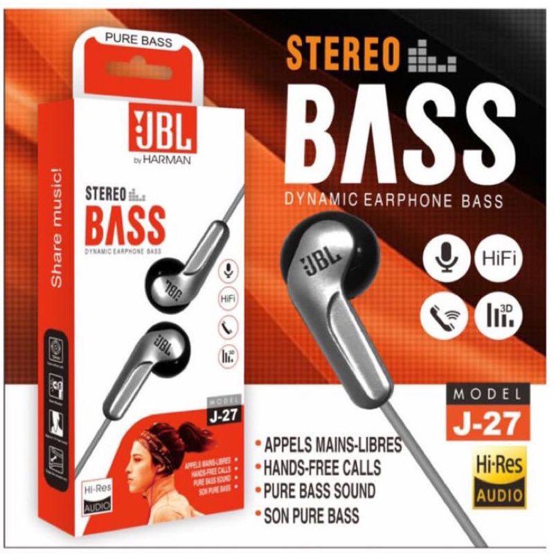 [SO] Hf Handsfree Headset JBL J-27 Dynamic Stereo Bass
