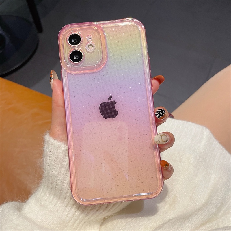 Hard case Hp Gambar Bintang Warna-Warni Untuk iphone x / xs / xr / xsmax / 11 / 12 / 13pro max