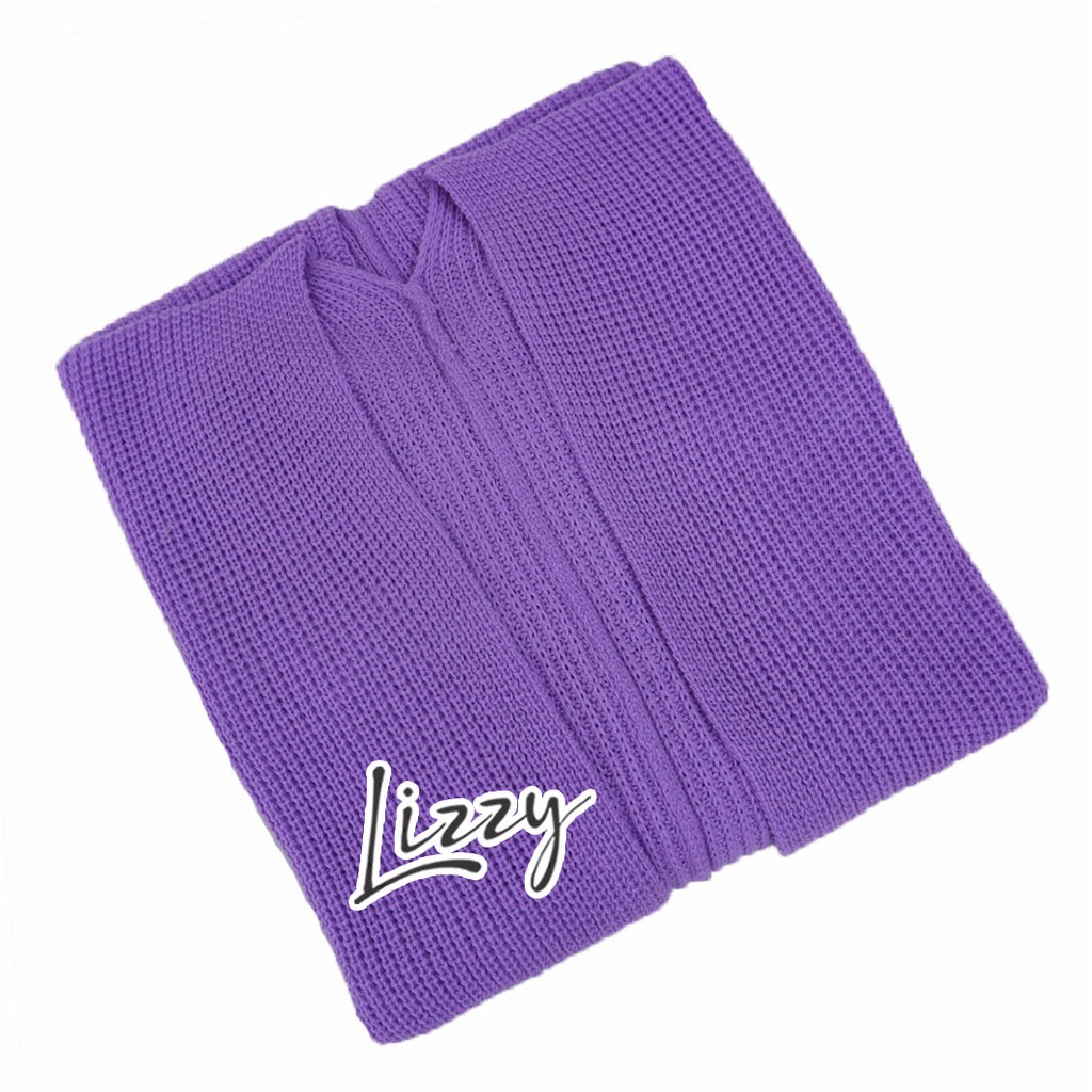 Lizzy - CARDIGAN BAE OVERSIZE PREMIUM-lilac