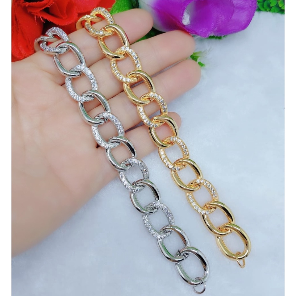 Gelang xuping permata lapis emas perhiasan fashion GL016