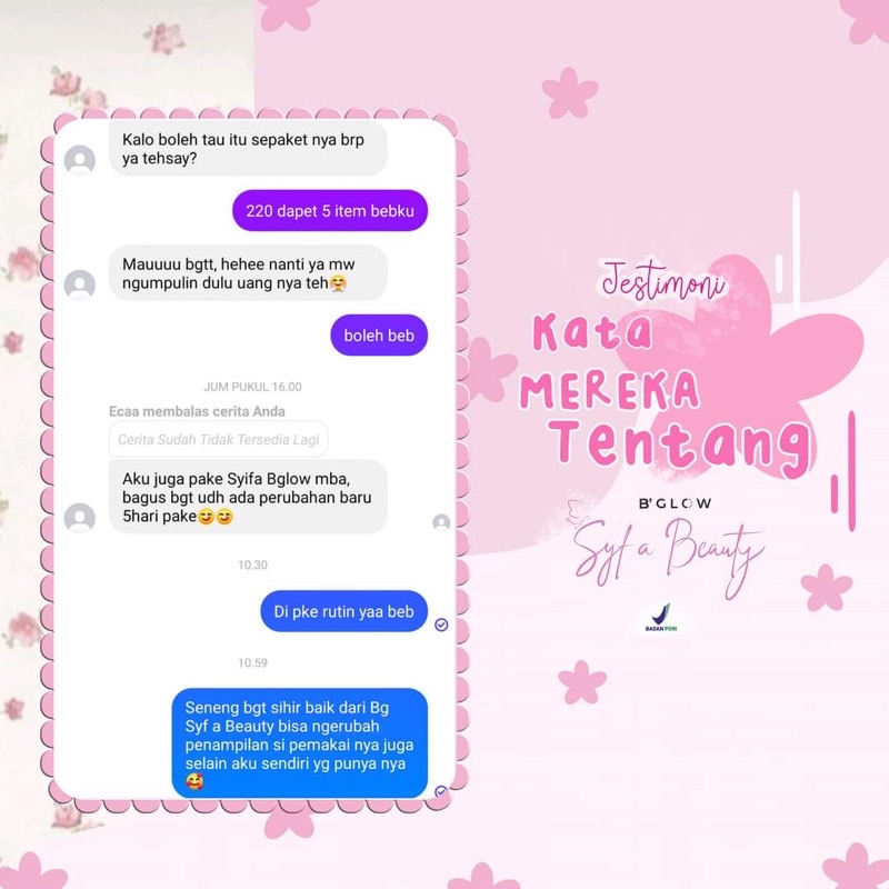 Skincare Bglow brightening PAKET PEMULA/new beautyglow bpom/ KEMASAN BARU /Paket glowing/pemutih wajah/BG/paket acne/paket skincare /skincarebpom-6