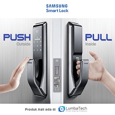 Kunci Pintu - [Kunci Pintu Digital] Samsung Shs 717 (Pin + Card) Made In Korea