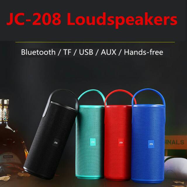 SPEAKER BLUETOOTH Portable Wireless Speaker JBL Flip JC- 208 
with Usb / Tf Card / Aux SPEAKER BARU