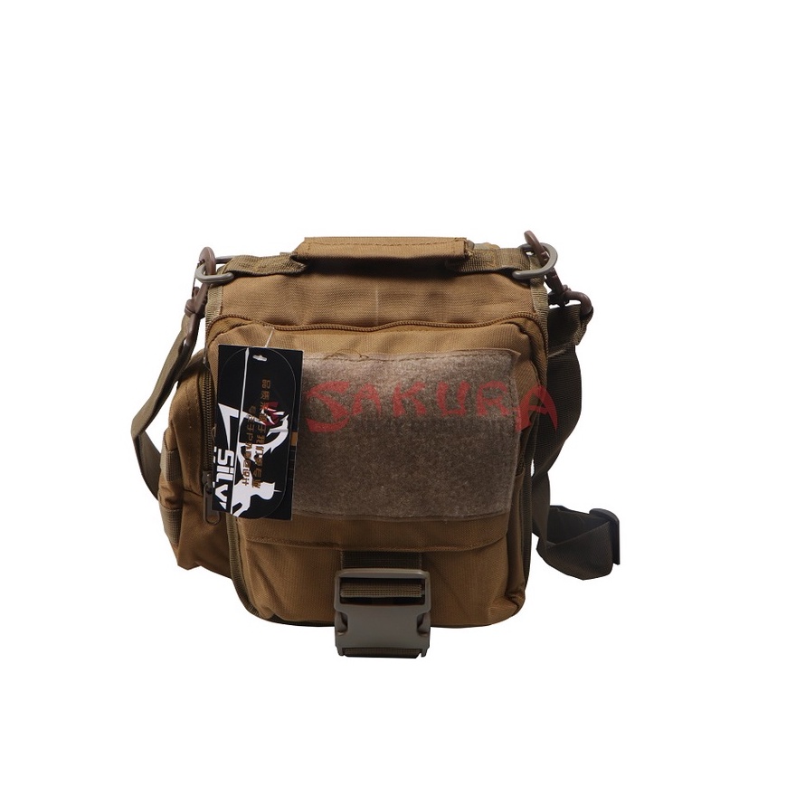 Tas Selempang Tactical 8001 Cream Tas Slempang Import