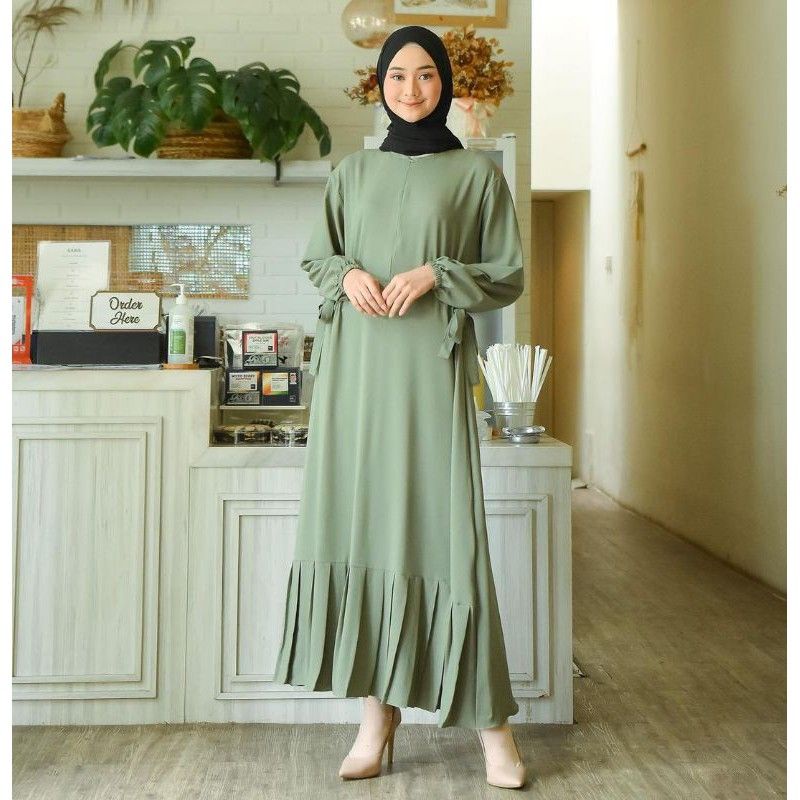 DRESS TERBARU /ELISKA MAXY DRES/GAMIS REMAJA KEKINIAN/TERLARIS /REMPLE BAWAH