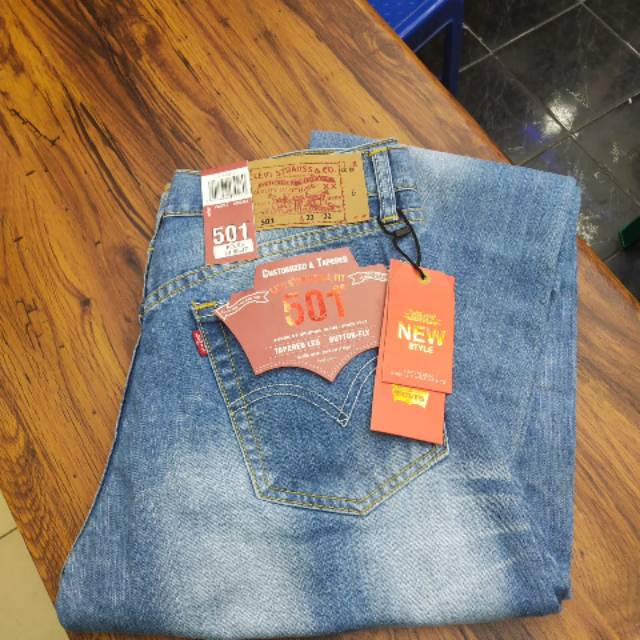  Celana  levi s  501 premium BISA COD Shopee  Indonesia