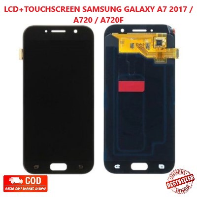 LCD SAMSUNG GALAXY A7 2017 / A720 / A720F FULLSET + TOUCHSCREEN | KONTRAS MAIN | WELSUS