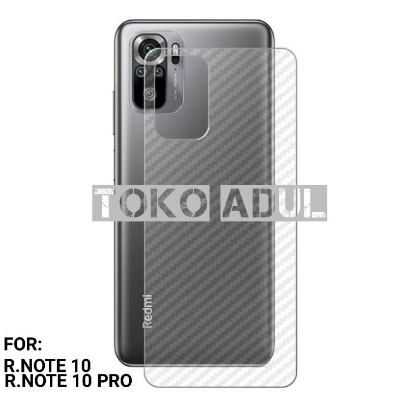 Garskin carbon Redmi Note 10/Redmi Note 10 pro