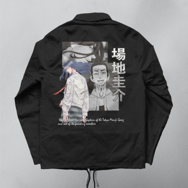 Jaket Coach Anime Tokyo Revengers Keisuke Baji Premium Available Size M L XL XXL