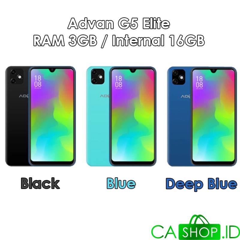 Advan G5 Elite 3gb 16gb 3 16 New Original Garansi Resmi Shopee Indonesia