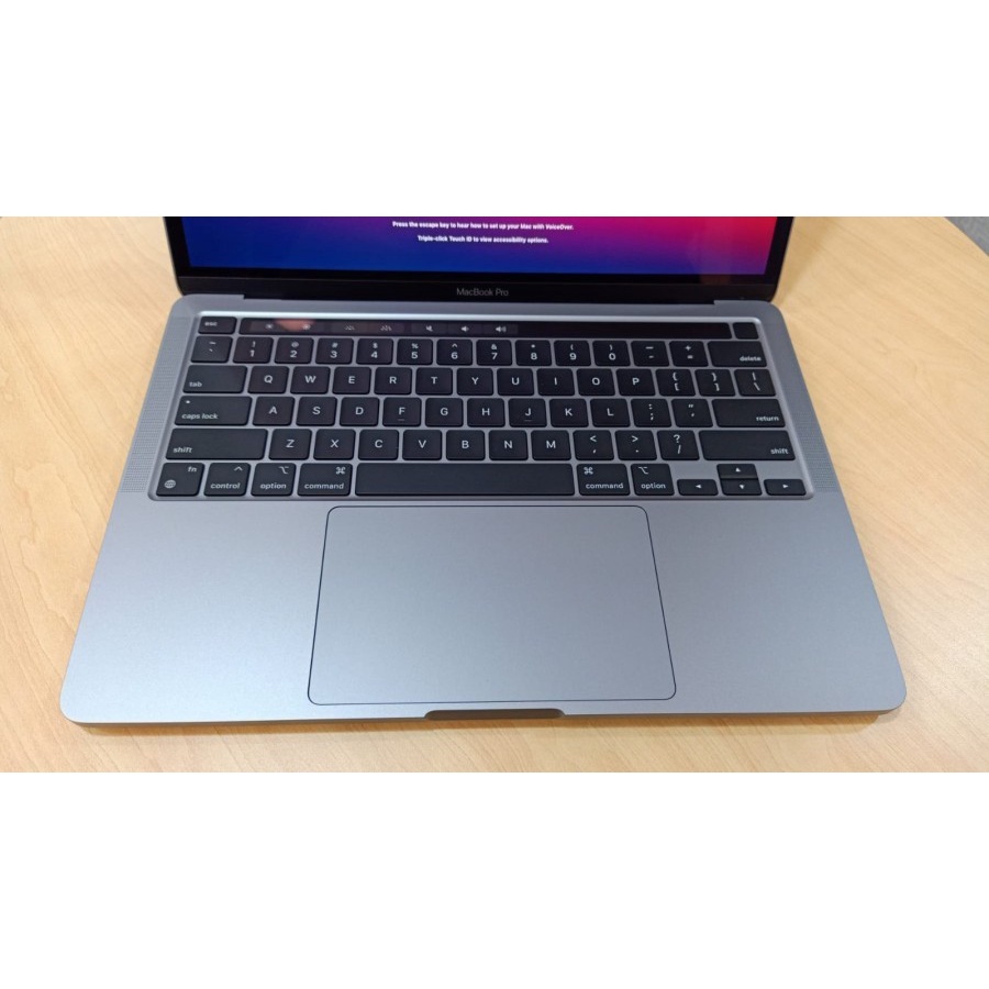 LAPTOP MAC_PRO 2020 13 MYD82 APPLE M1 CHIP CPU 8 CORE 8GB 256GB 13.3&quot; RETINA TOUCH BAR MACOS SPACE GREY EX DISPLAY