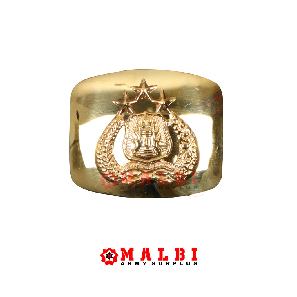 Kepala Kopel Timangan PDL Sus POLRI Polisi Motif Polos SM