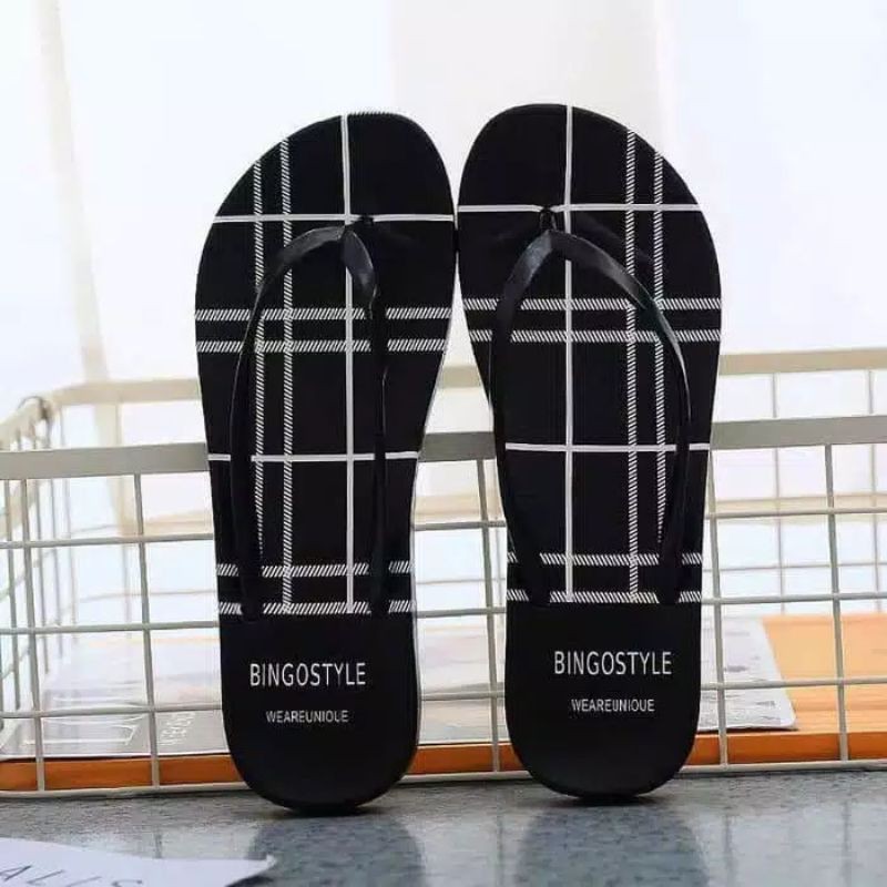 FLIP FLOP - SANDAL JEPIT GARIS BINGOSTYLE