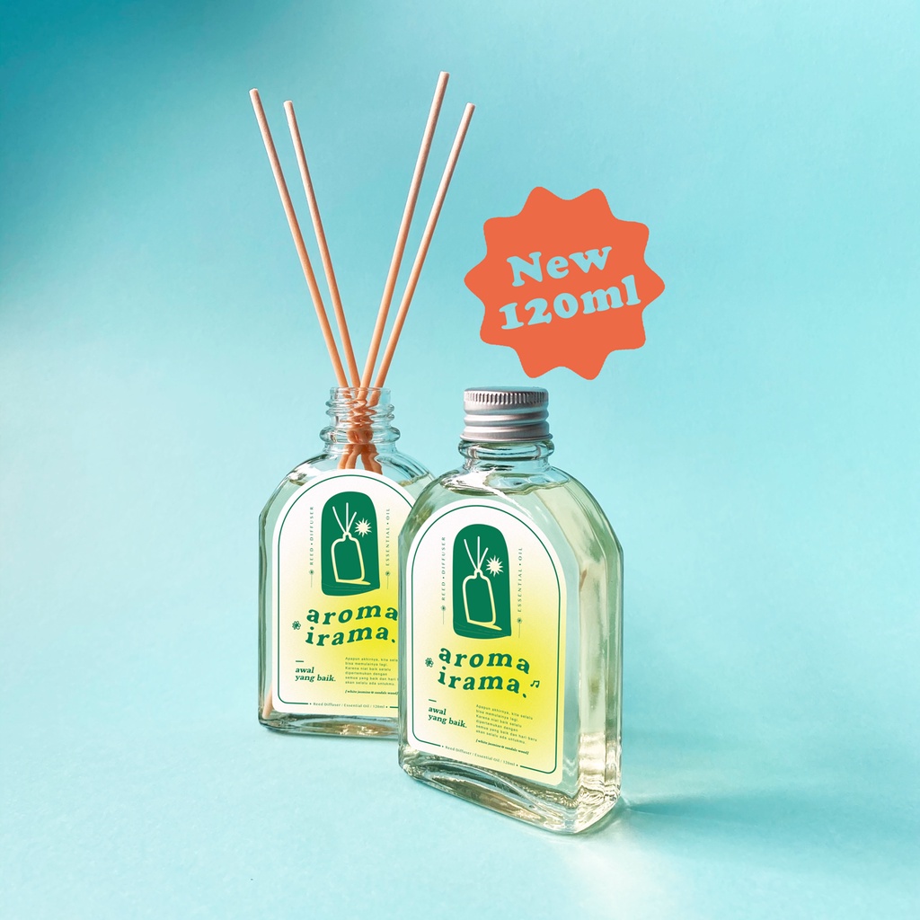 Aroma Irama // Awal Yang Baik // Reed Diffuser // 100ml // 120ml-1