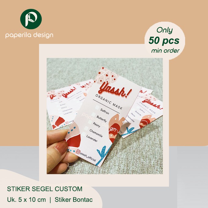 

Stiker Segel | Sticker Segel | Stiker Segel Packaging | CUSTOM